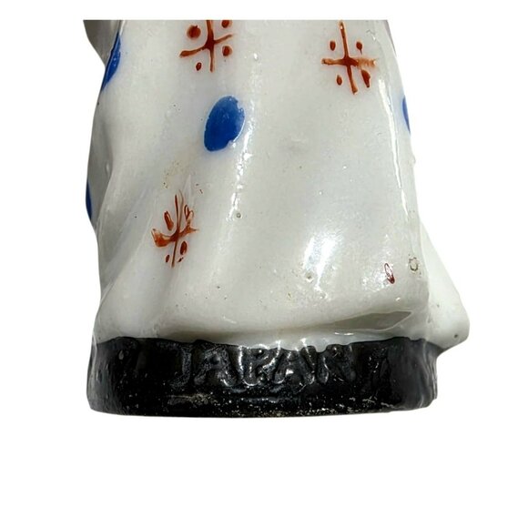 3 Vintage Folk Art Figurines Porcelain Dutch Woman Colonial Man European Japan - Picture 8 of 10